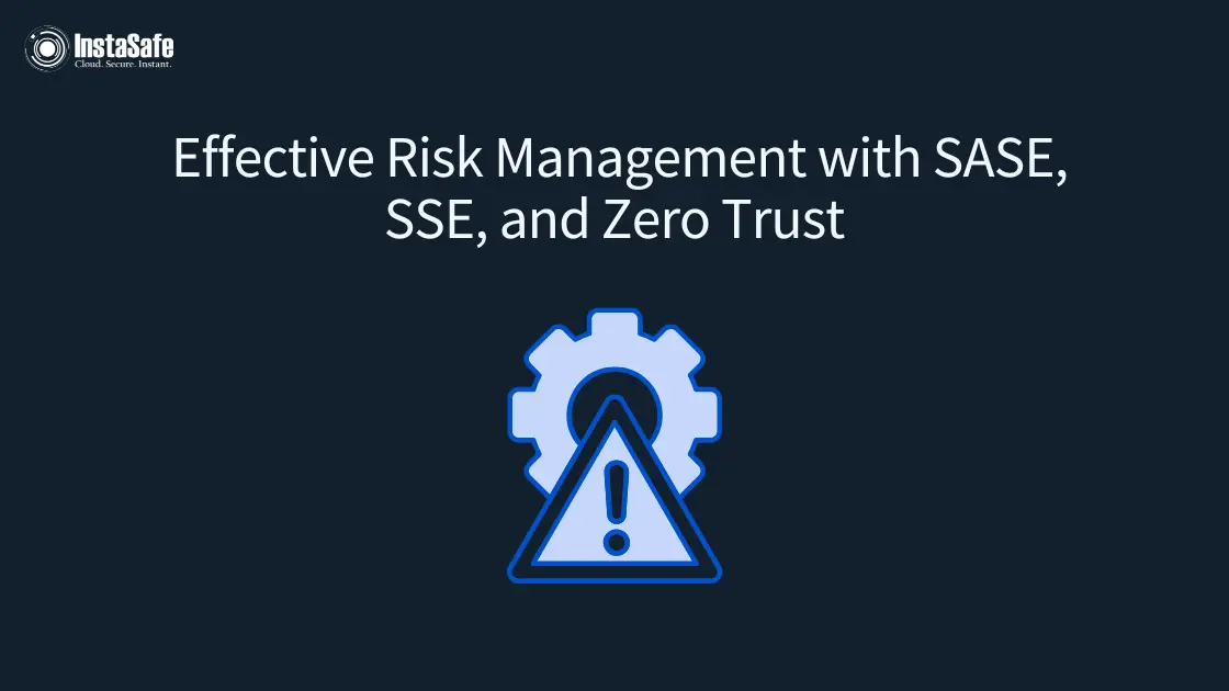 Effective Risk Management with SASE, SSE, and Zero Trust
