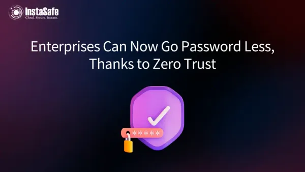 Enterprises Can Now Go Password Less, Thanks to Zero Trust