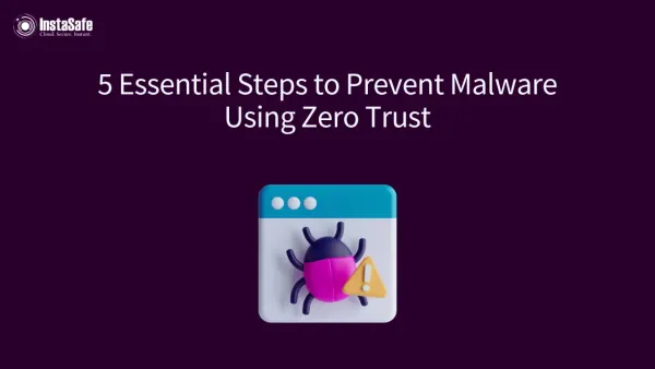 5 Essential Steps to Prevent Malware Using Zero Trust