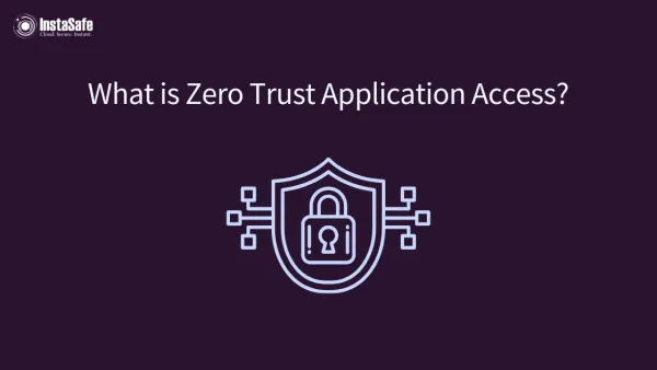What is Zero Trust Application Access?